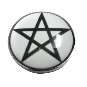 Pentagram Star Design Magnet